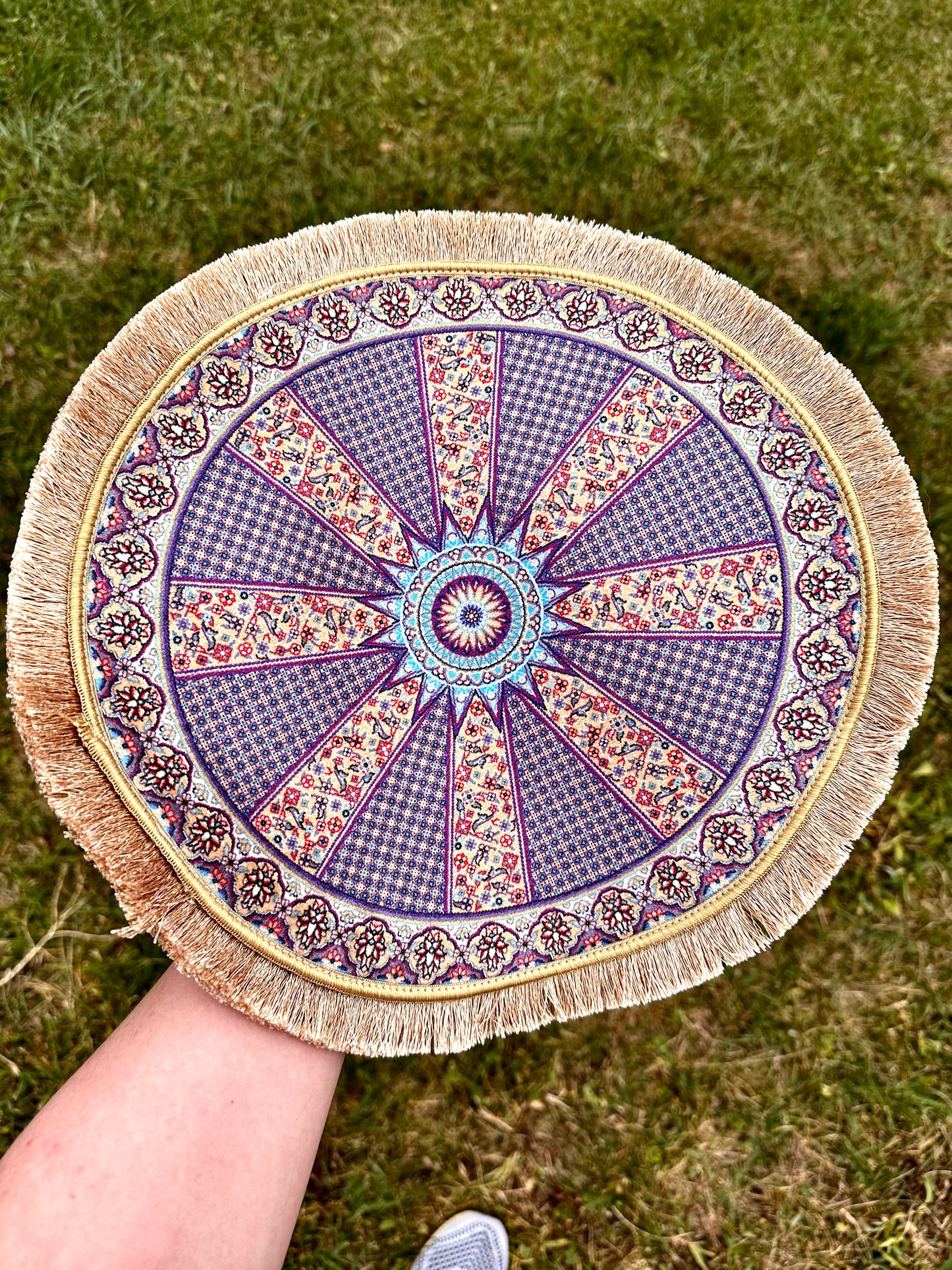 Circular Dabhali Rug