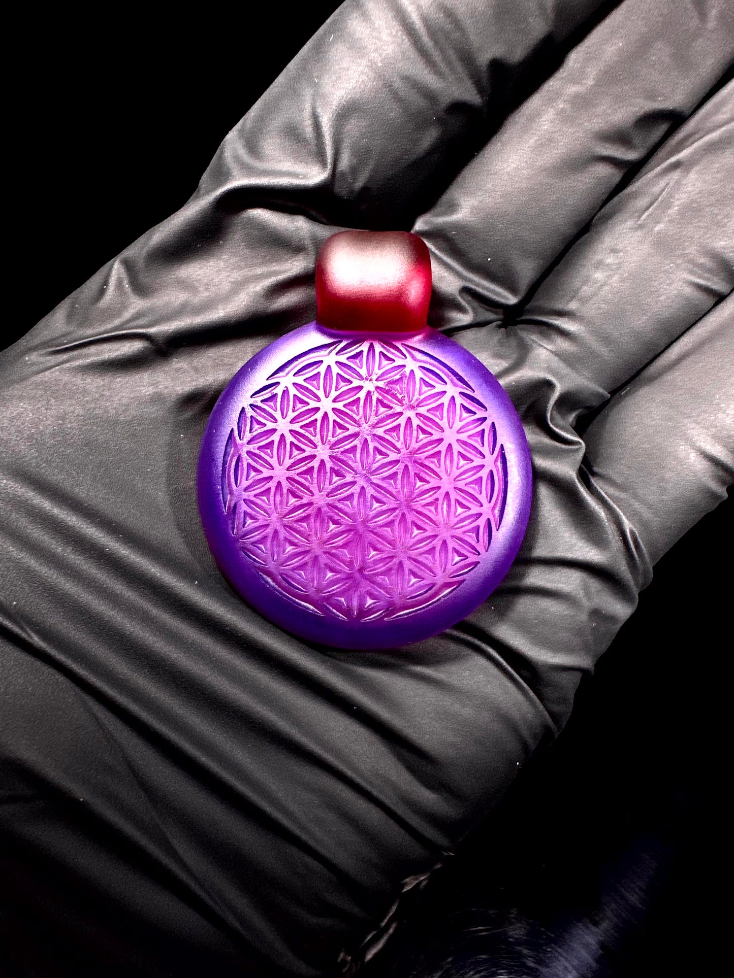 GlassMaze Double-Sided Pendant