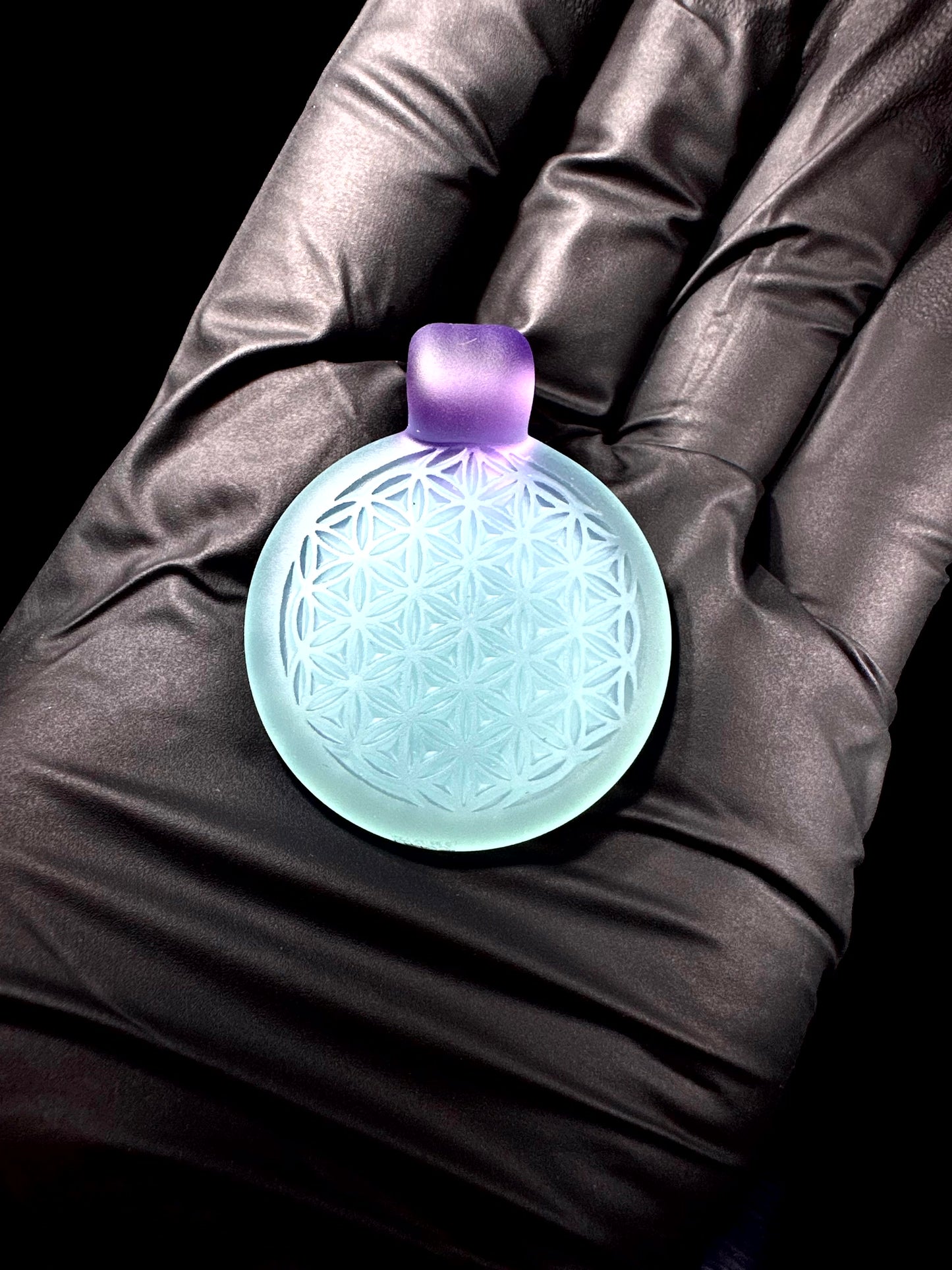 GlassMaze Double-Sided Pendant