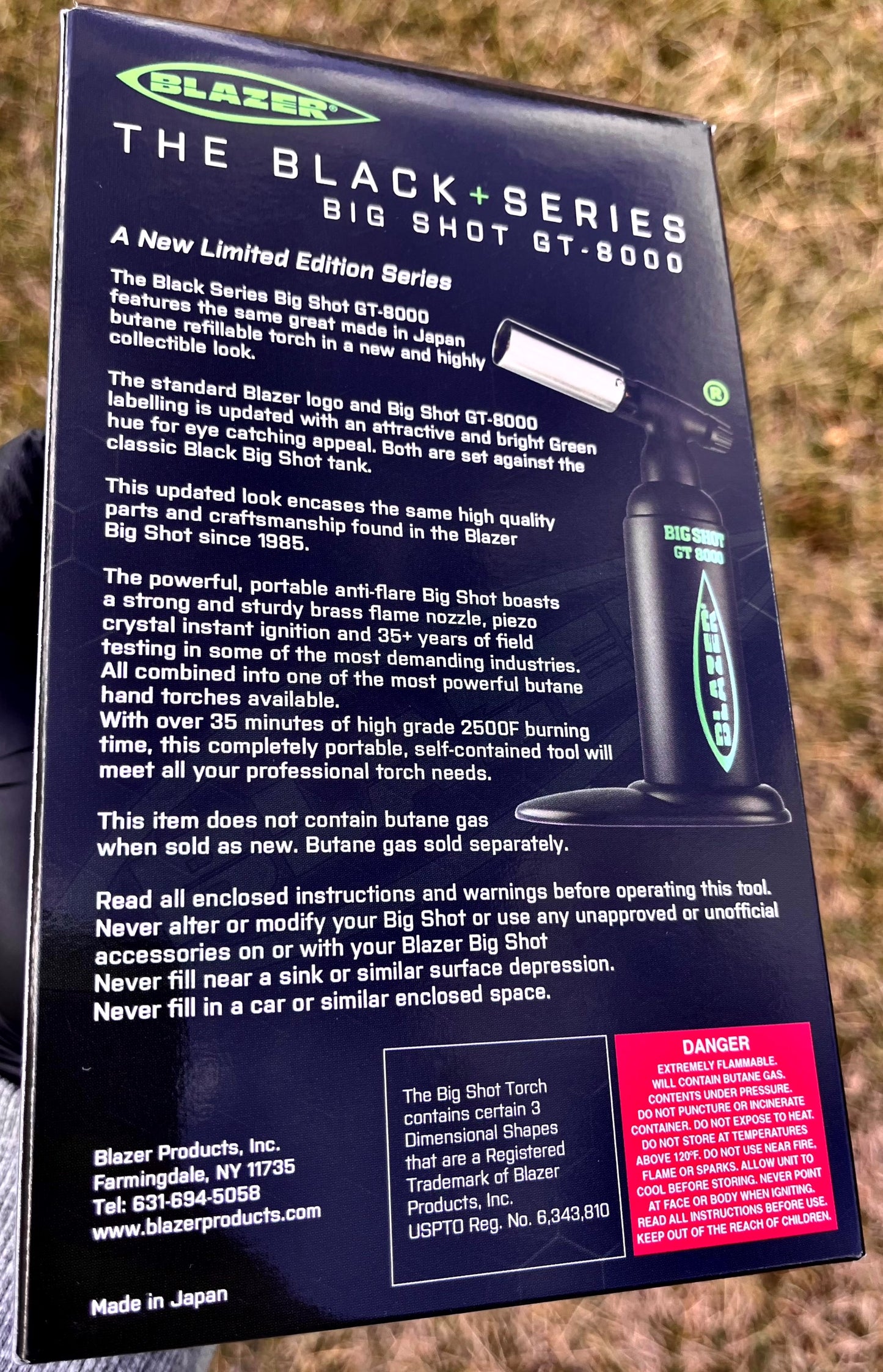 Blazer Big Shot GT8000 (Green & Black)