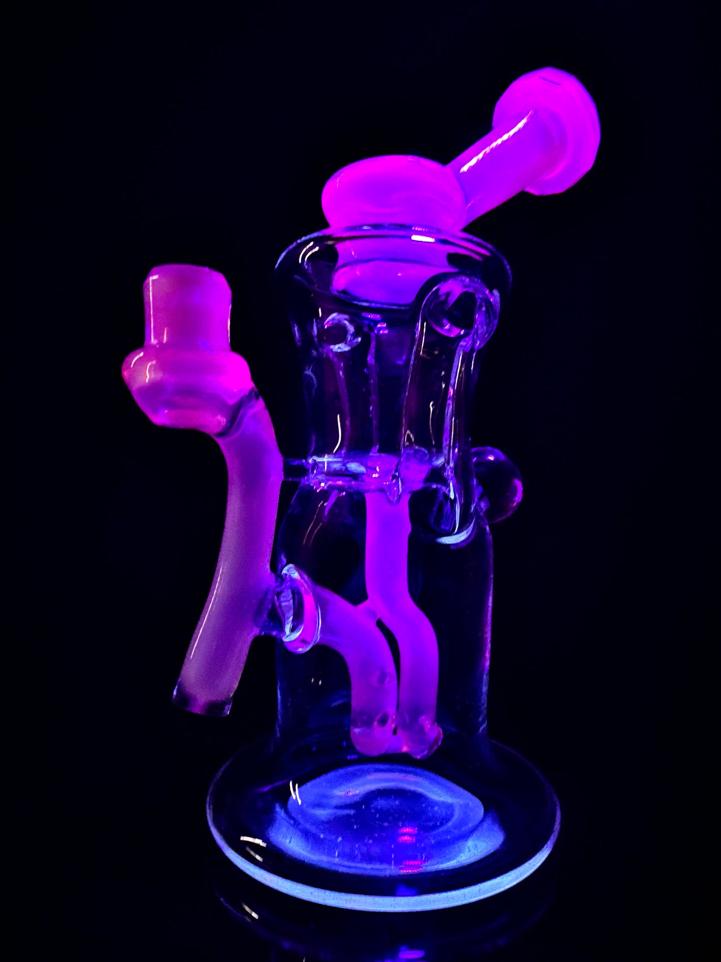 Djinn UV Accented Faceted Gillcycler (Glowstick x Glopal blend)