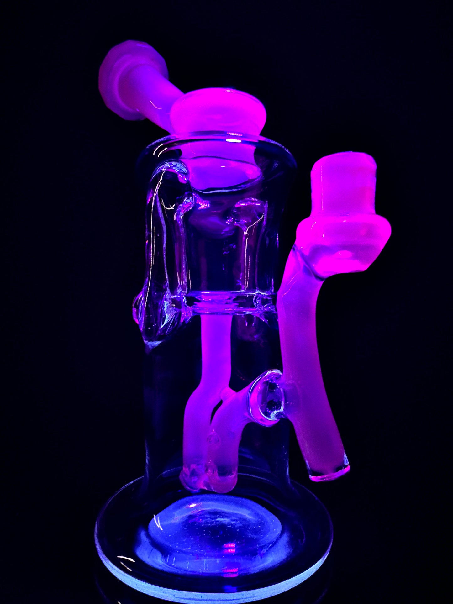 Djinn UV Accented Faceted Gillcycler (Glowstick x Glopal blend)