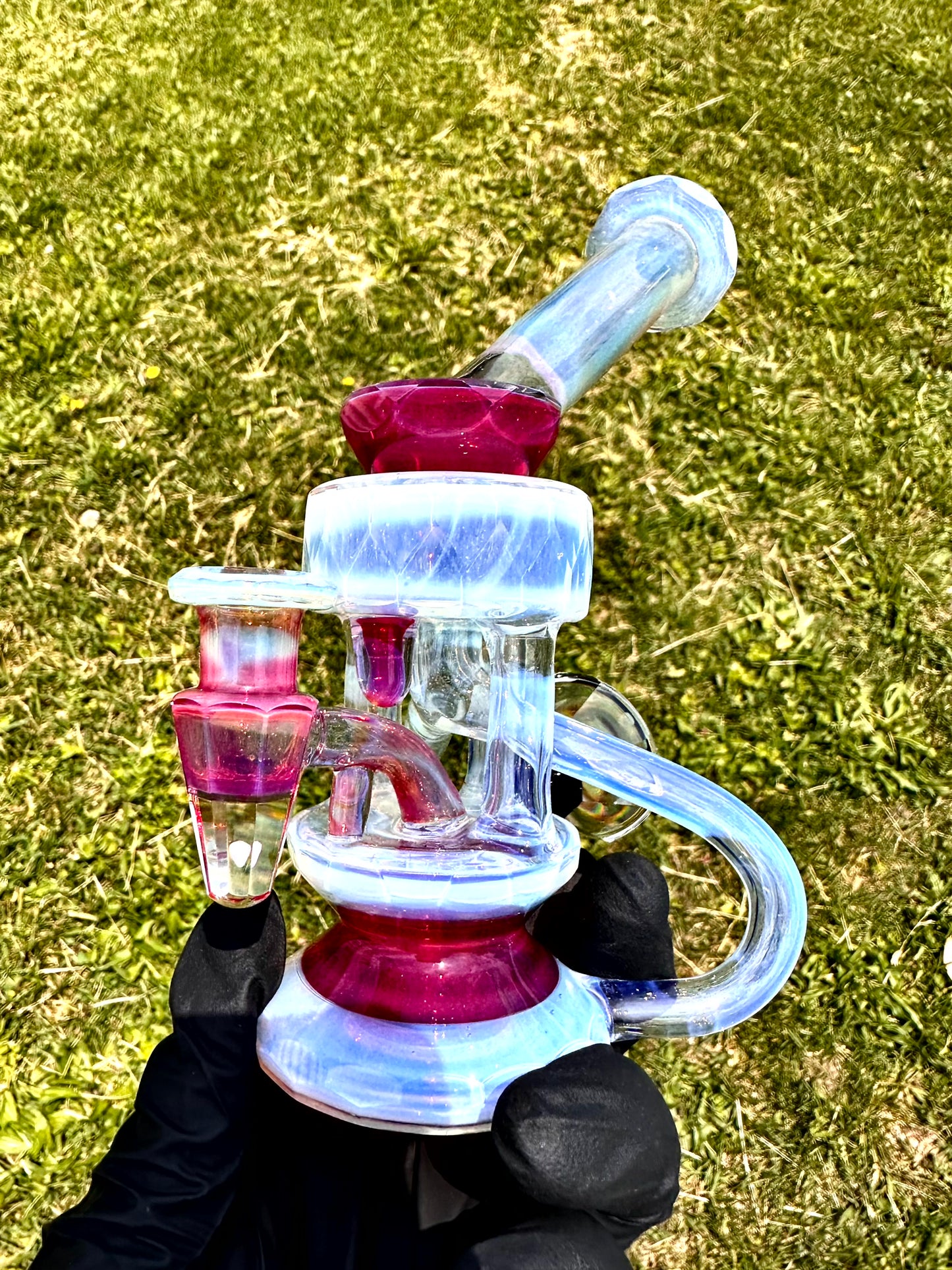 T_Schmitty Double Drain Recycler (Faceted)